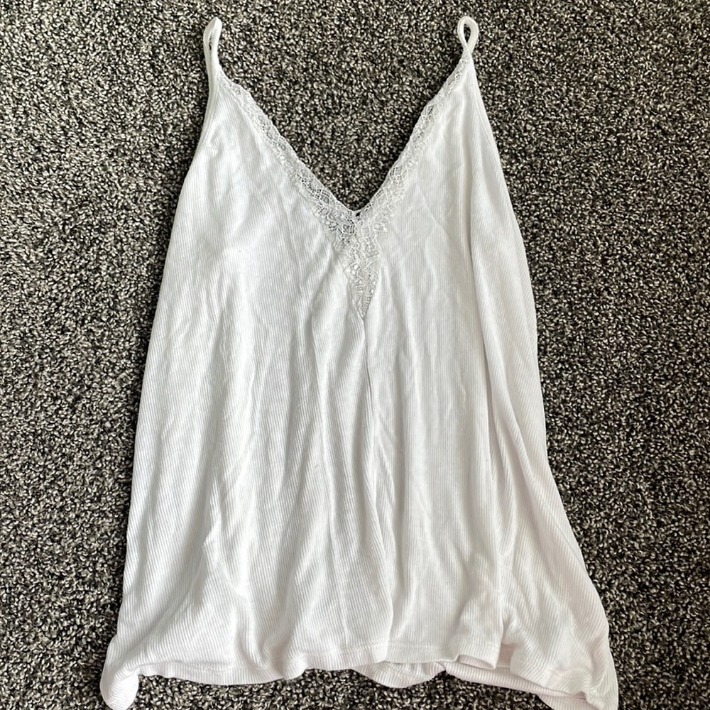 American Eagle Soft & Sexy White Cami Size S